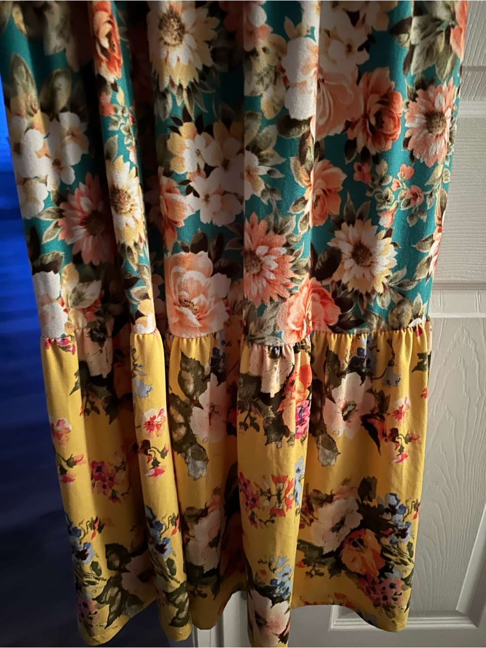 Haptic Boutique Maxi Sundress, eclectic, boho, Soft,Quality, dress L -XL - Picture 9 of 11
